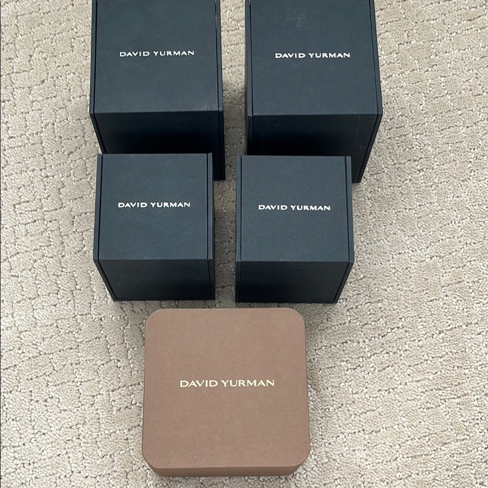 David Yurman jewelry boxes